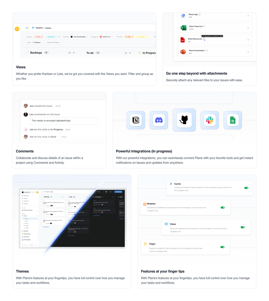 Plane
				bento box ui component