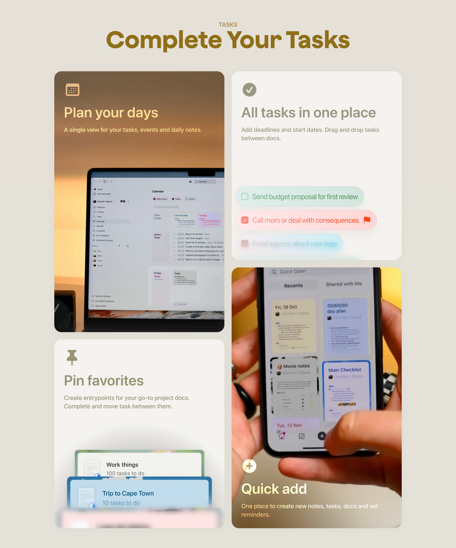 Craft
				bento box ui component