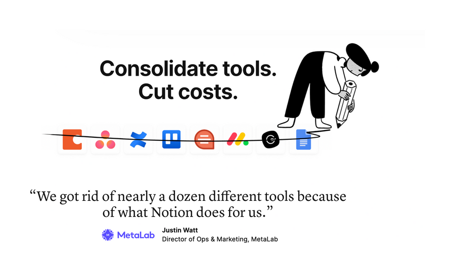 Notion
				testimonial ui component