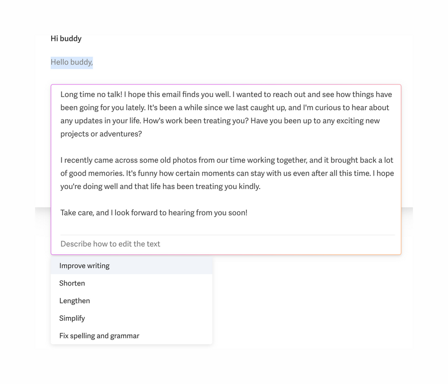 Superhuman
				artificial intelligence ui component