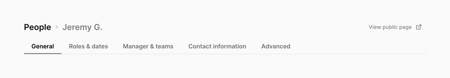 The org
			navigation bar user management profile management ui component