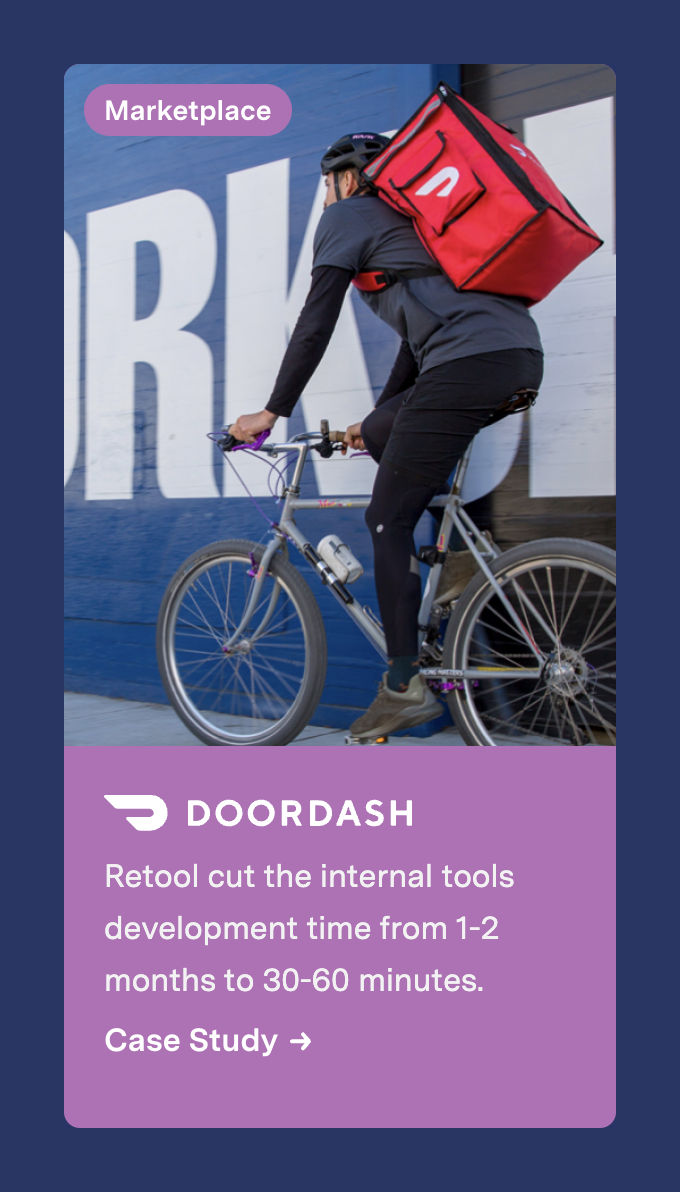 Retool
				card ui component