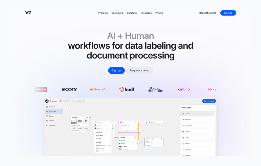 V7
				hero section ui component