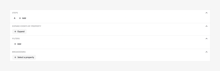 Mixpanel
				query builder ui component