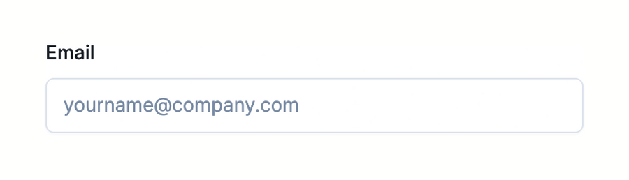 Specify
				input text ui component