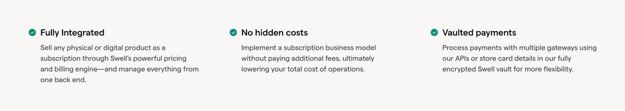 Swell
				benefit list ui component
