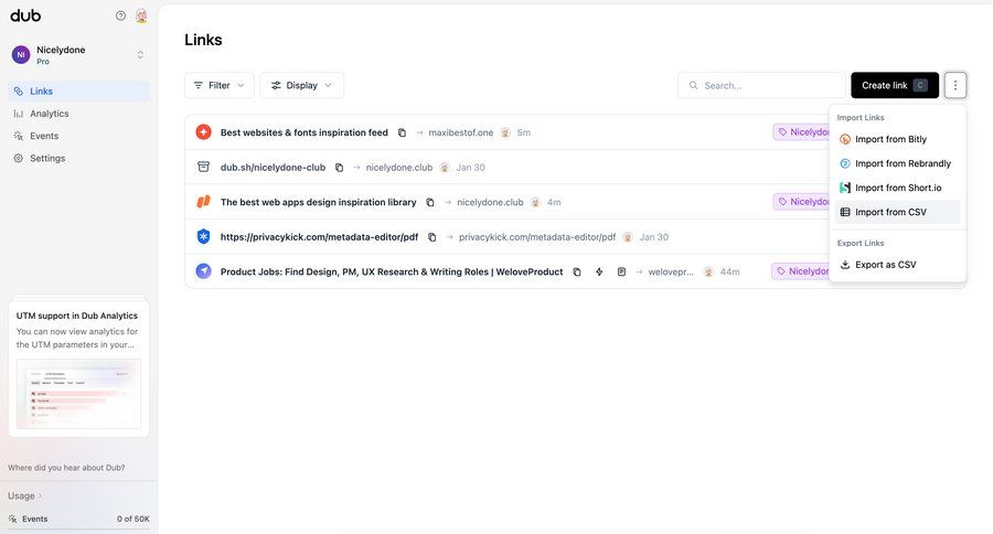 Dub
			import list export dashboard import data content sharing full-screen layout data display wizard sidebar data import import file import tool import wizard menu modern search bar pagination file picker ui page example