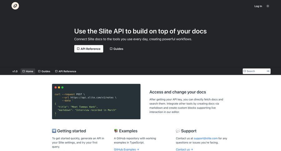 Slite
				api ui page example
