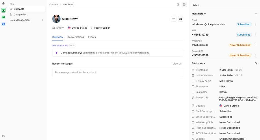 Bird
				profile ui page example