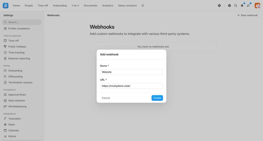 Aboard
			 api integration ui page example