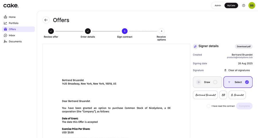 Cake
			 form sidebar download ui page example