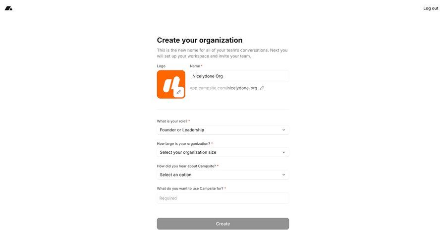 Campsite
				create page example