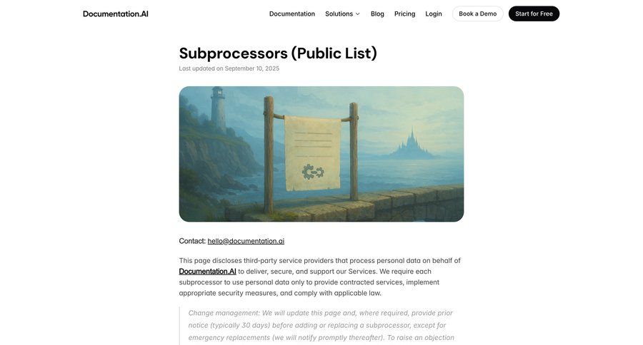 Documentation.AI
				list ui page example
