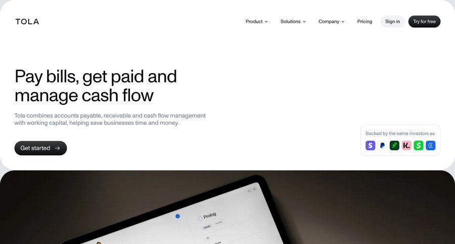 Tola
				 page example