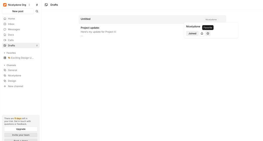 Campsite
			 content management collaboration sidebar navigation project management preview panel sidebar communication chat messages menu chat interface ui page example