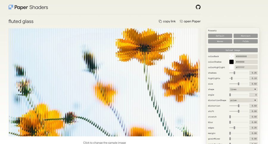 Paper
				detail page ui page example