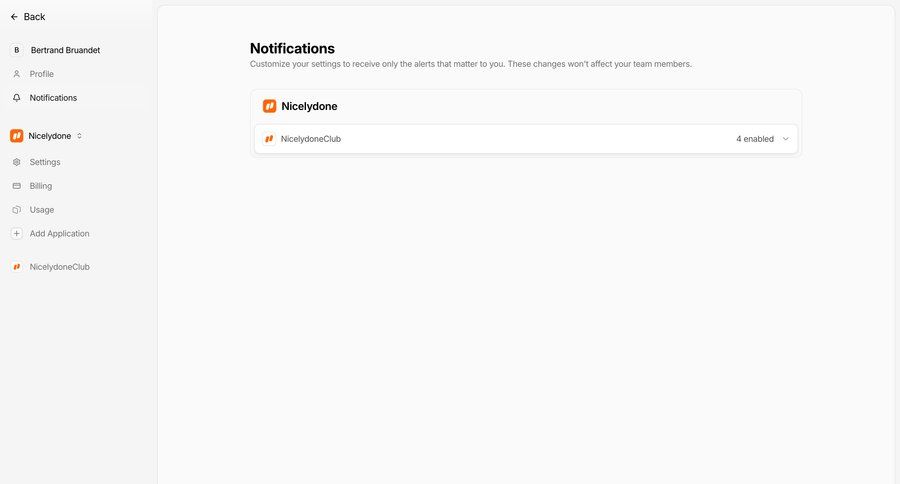 Nightwatch
				notification settings ui page example