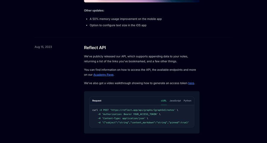 Reflect
			  ux ui design