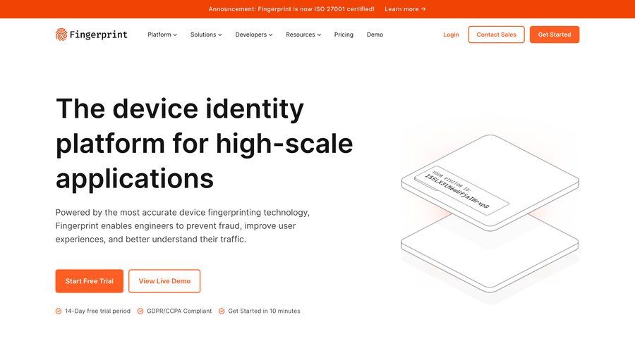 Fingerprint
			    ux ui design