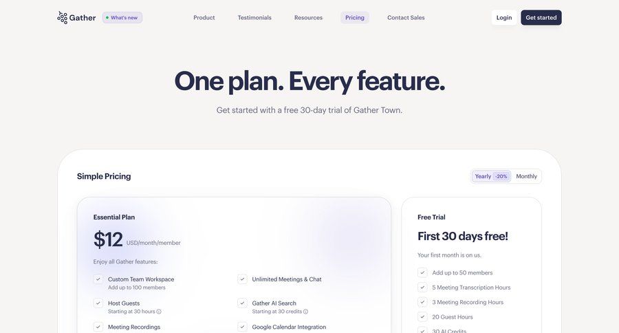 Gather
				help ui page example