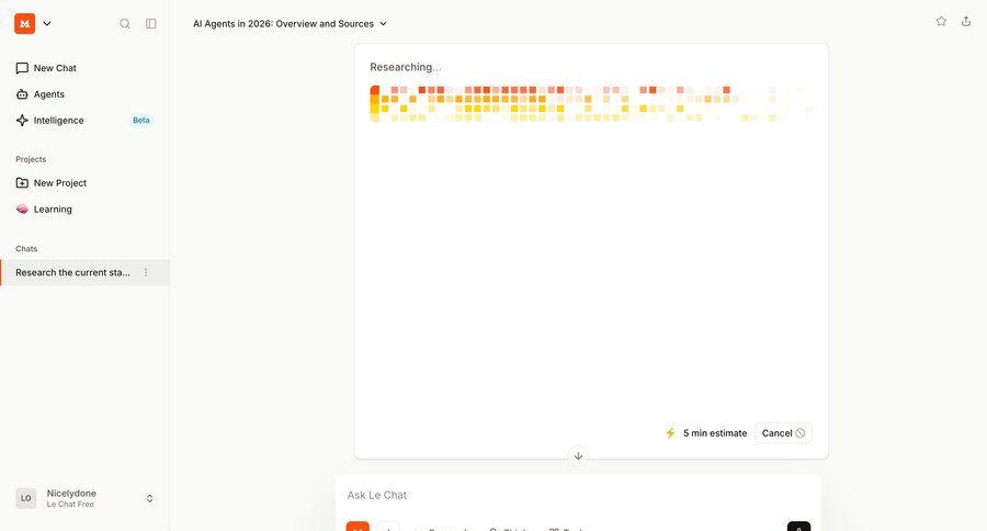 Mistral
				list ui page example