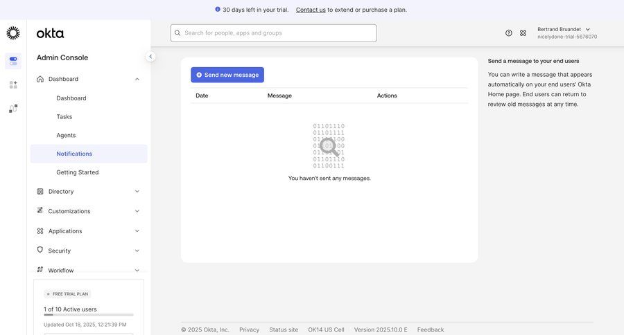 Okta
				settings ui page example