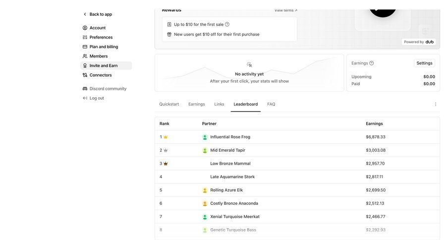 Anara
				settings ui page example