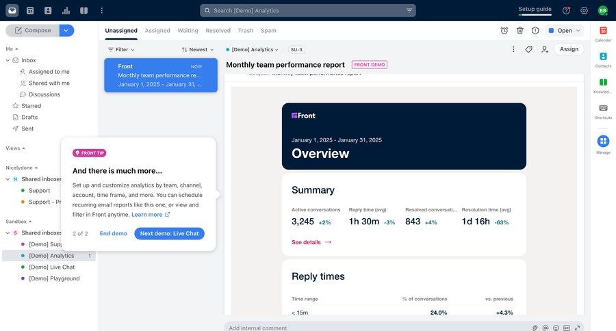 Front
			 dashboard analytics dashboard email hierarchical navigation task communication tutorial sidebar communication chat messages menu data visualization guided tour download report analytics ui page example