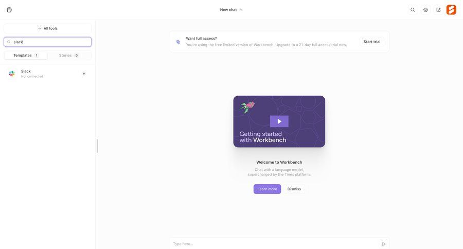 Tines
			 dashboard onboarding onboarding modal free trial sidebar setup chat on boarding integration progress paywall chat interface modern ui page example