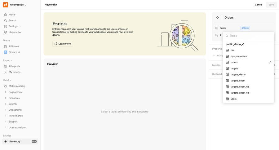 Steep
			 data management configuration sidebar navigation form data analytics sidebar new create generate business intelligence table option menu configuration screen ui page example