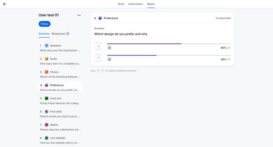 Wynde
			list detail page filters charts & graphs user research progress bar analytics ui page example