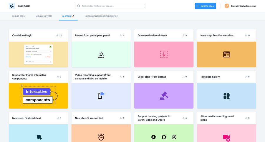 Ballpark
			 grid conditional logic call recording folder image gallery media gallery media assets cards ui download report localization ui page example