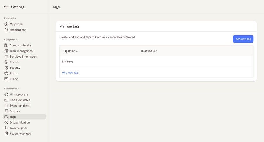 Homerun
			team settings collection settings configuration settings sidebar navigation tag management sidebar table ui page example