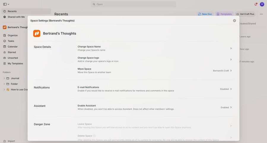 Craft
				settings ui page example