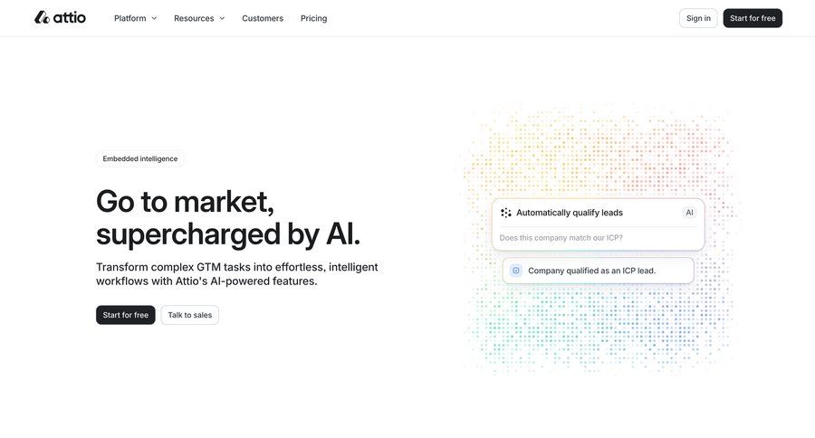 Attio
				feature ui page example
