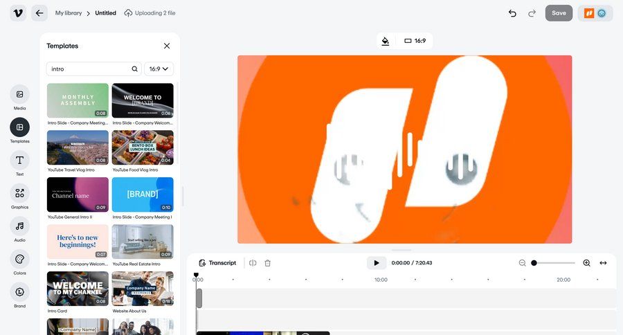 Vimeo
			 grid editor templates template library full-screen layout template selection ui page example