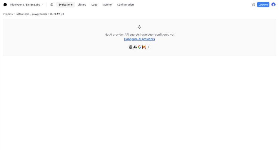 Braintrust
			 configuration artificial intelligence empty state message dashboard notification call to action alert message system notification push notification notification center navigation bar toast notification configuration screen ui page example