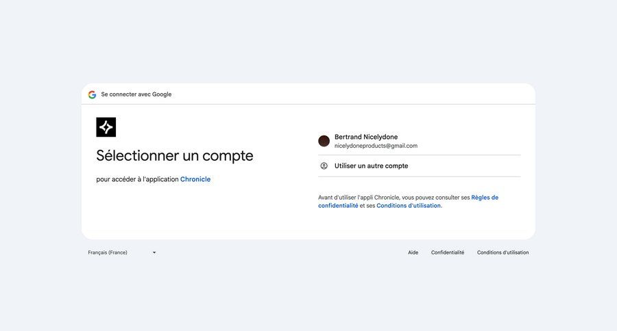 Chronicle
			    ux ui design