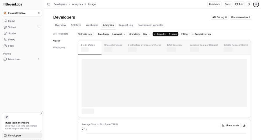 Elevenlabs
				team ui page example