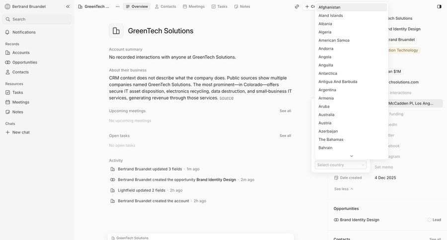 Lightfield
			 detail view ui page example