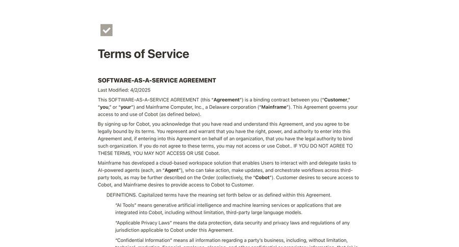 Cobot
				article ui page example