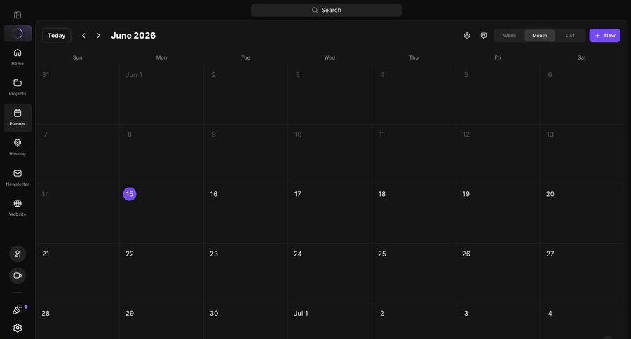 Riverside
				settings ui page example