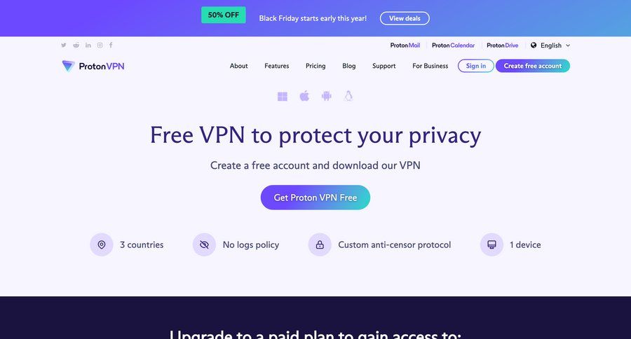Proton
			 free plan free account world map route map global search ui page example