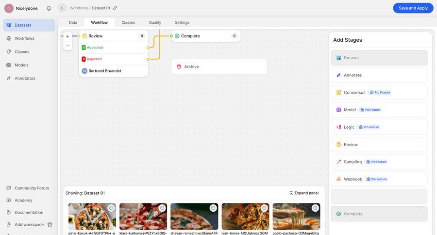 V7
			 data management configuration sidebar navigation artificial intelligence workflow workflow management drag and drop workflow configuration workflow screen rounded corners content blocks sidebar create modern review ui page example