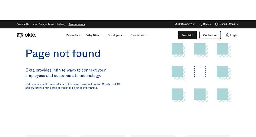 Okta
				404 ui page example