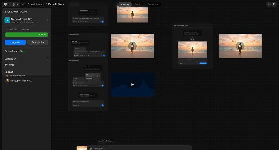 Morphic
				settings ui page example