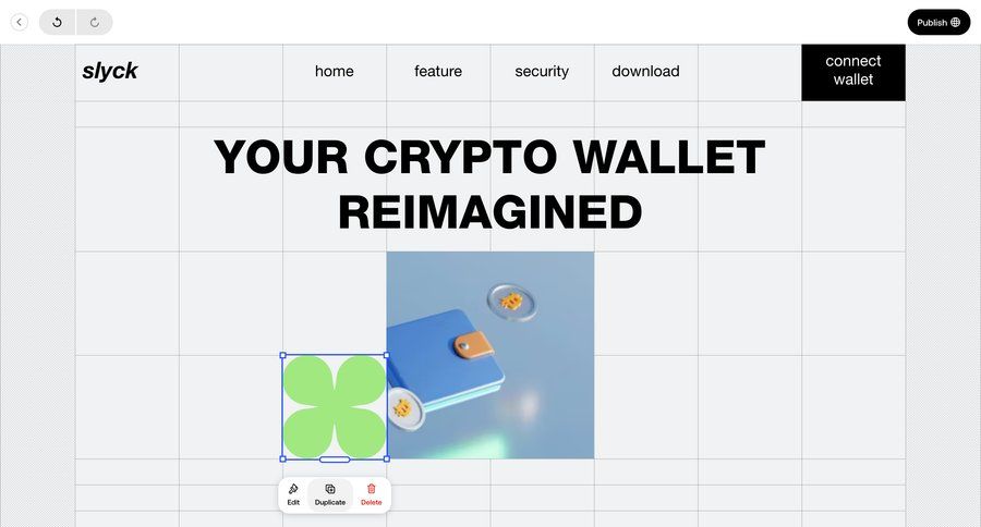 Universe
			 wysiwyg editor ui page example