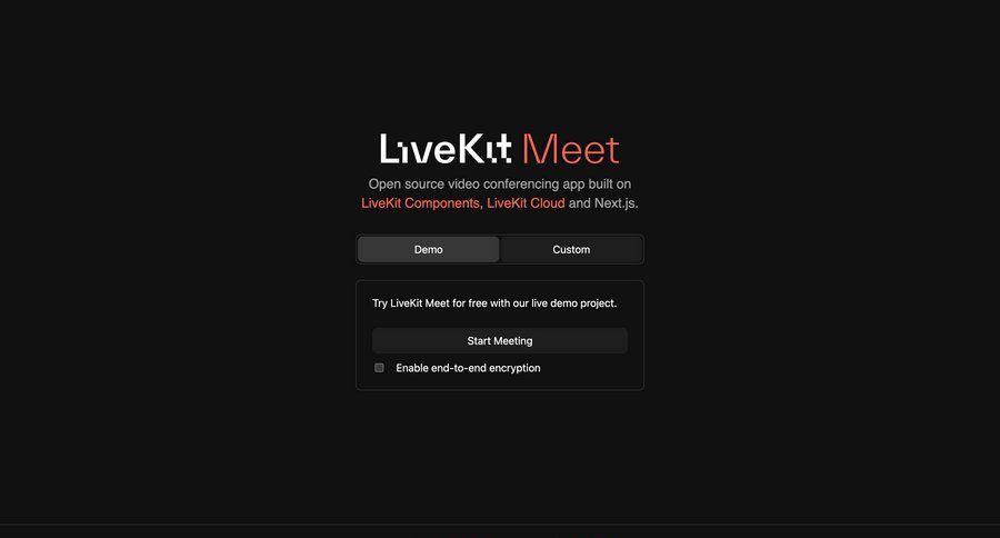 Livekit
				player ui page example