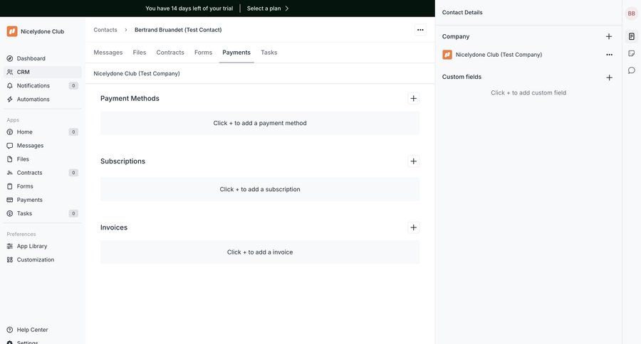 Assembly AI App Builder
			 subscription management ui page example