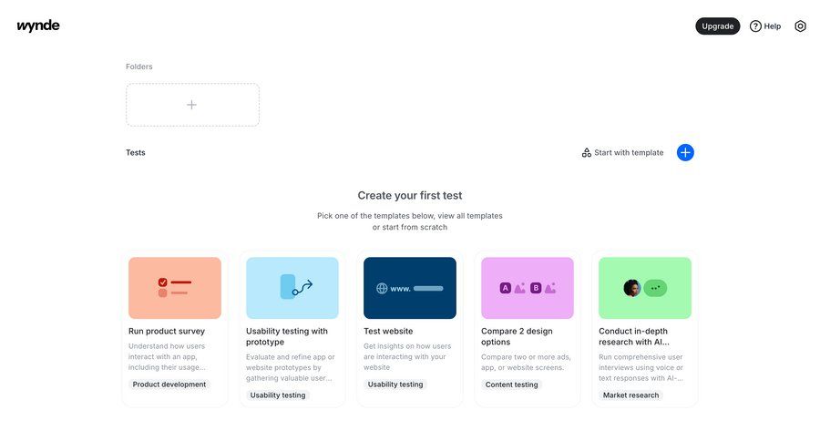 Wynde
			    ux ui design